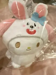 サンリオ×たべっ子どうぶつ　着ぐるみマスコット　マイメロ　コラボ