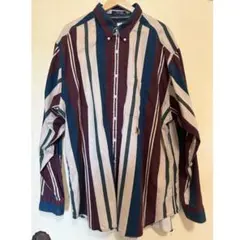 tommy hilfiger ストライプ 長袖シャツ