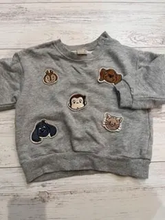 petit main おさるのジョージ　トレーナー 90