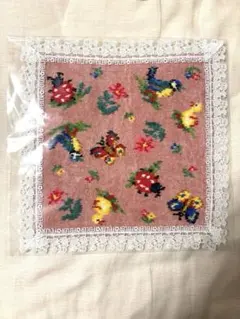 【新品未開封】フェイラー 近沢レース コラボハンカチ ハイジ ピンク