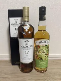 Macallan 12年 & Compass Box Orchard House