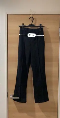 フレアパンツ カジュアルパンツ