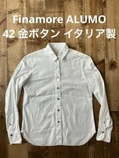 Finamore フィナモレ ドレスシャツ 白 42 レディースALUMOのサムネイル