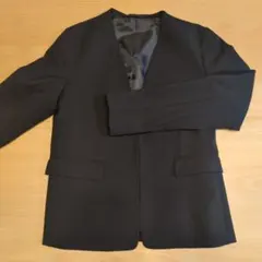 GU ノーカラージャケット　Mサイズ　黒