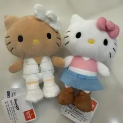 ハローキティ　マスコット　XOXOギャル　Vol.3　ぬいぐるみ　2種セット