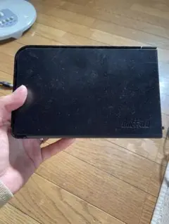 BUFFALO 外付けハードディスク 日本製 ACアダプター付き　１テラ