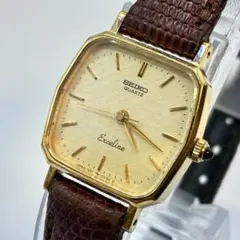 美品　稼働⭐️SEIKO 腕時計　EXCELINE 希少ヴィンテージ　レディース