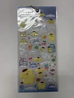 クリアキャンディシール　ポムポムプリン　シナモンロール