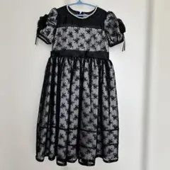 キッズ黒のドレス130㎝