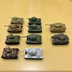 海洋堂 ワールドタンクデフォルメ １０点セットのサムネイル