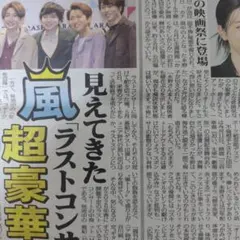 嵐　新聞記事
