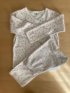 プチバトー　長袖ベロアパジャマ　8ans / 128cm