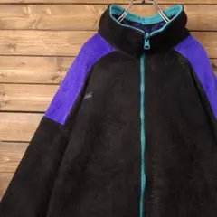 USA製 90s Columbia コロンビア フルジップ フリースジャケット