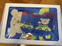 レインボーベア　バスタオル・よだれかけセット