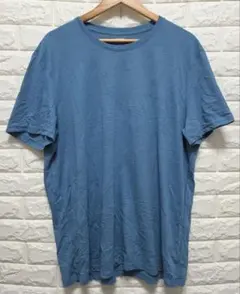 ソノマ Ｔシャツ クルーネック 無地 ビッグサイズ ＸＬ 青 綿 お出かけのサムネイル