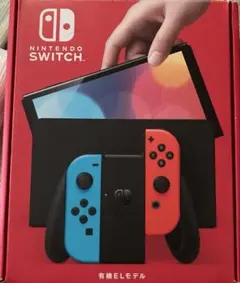Nintendo Switch 有機ELモデル外箱、グリップ、ホルダーのみ