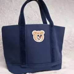 LOVERARY BY FEILER オールドテディ ワッペントートバッグ 小