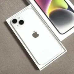 【美品】 iPhone14 (白) 512GB SIMフリー　バッテリー82%のサムネイル