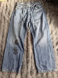 ZARA × All Caps Studio バギーデニム