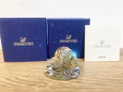 極美品　Swarovski クリスタル ハート 置物　小のサムネイル