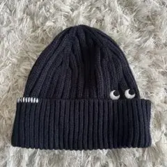 ANYA HINDMARCH×UNIQLOネイビー ニット帽