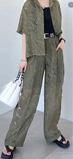 PAGEBOY  レースアップ セットアップ