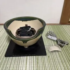野々田商店 茶道用 風炉型電熱器 真塗 未使用 保管品 箱・香焚き・風炉 茶道 美品】野々田商店 風炉型電熱器 茶道具 電熱器/風炉釜】野々田