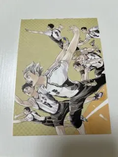 ハイキュー　ポストカード ブック 梟谷