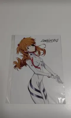 非売品 シン・エヴァンゲリオン劇場版 入場者特典 イラストチラシ アスカ