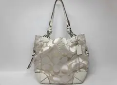 coach コーチ 平成 y2k ホワイト ハンド ショルダー バック - メルカリ