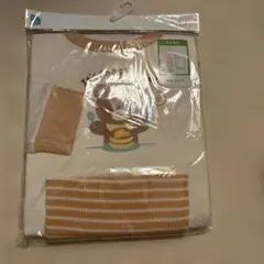 長袖クマ柄ベビーパジャマ 90cm