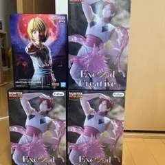 HUNTER×HUNTER フィギュア 4体 ヒソカ クロロ ノブナガ マチ - メルカリ