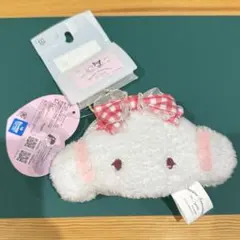 青木美沙子 サンリオ　こぎゅみん　フェイスマスコットキーホルダー　バックチャーム