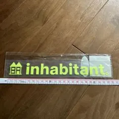 インハビタント　ステッカー
