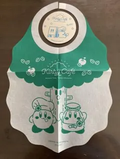 【非売品・新品未使用】カービィカフェ　紙エプロン・コースター