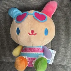 サンリオキャラクターズ こんがり日焼けBIGぬいぐるみ ウサハナのサムネイル