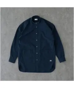 CORDURA リラックス バンドカラーシャツ L シャツ ノーカラー