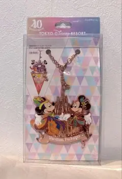 バケーションパッケージ◆40周年バッグチャーム◆バケパ◆ディズニー バケパグッズ・特典】バケパってお得！？バケーションパッケージ