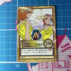 絶版】ワンピースカード カードダスEX ナミ&ロビン 才色賢美 PA-T06