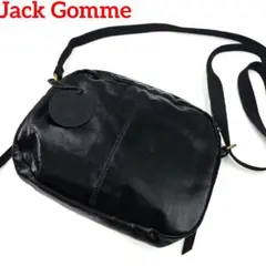 Jack Gomme サコッシュ ショルダーバッグ 長さ調整 斜め掛け 黒