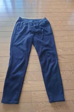 ユニクロ　スウェット　M　黒　暖パン