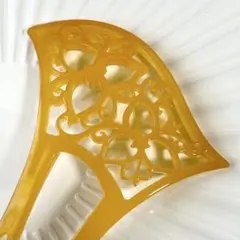 KZ007-c 簪 かんざし 黄色 結婚式 和装 髪飾り 卒業式 成人式 着物