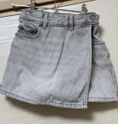 ZARA グレー デニムスカート 140cm