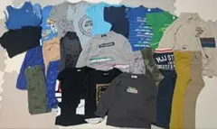 男の子　子供服　まとめ売り　100～110　春夏秋　約28点セット