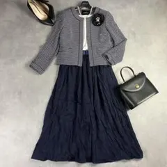 グリーンレーベルリラクシング他セレモニースーツ M ママスーツ 卒業式 入学式