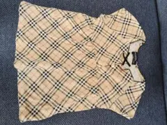 BURBERRY チェック柄 ノースリーブワンピース 80cm