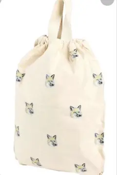 希少美品✨Maison Kitsune ナップサック バックパック 総柄のサムネイル