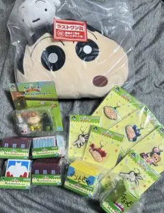 クレヨンしんちゃん　一番くじ　ラストワン賞　14点セット　バラ売り可⭕️