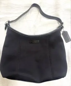 COACH ハンドバッグ ブラック　黒　ワンショルダー