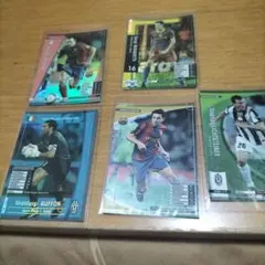 サッカートレーディングカードセット